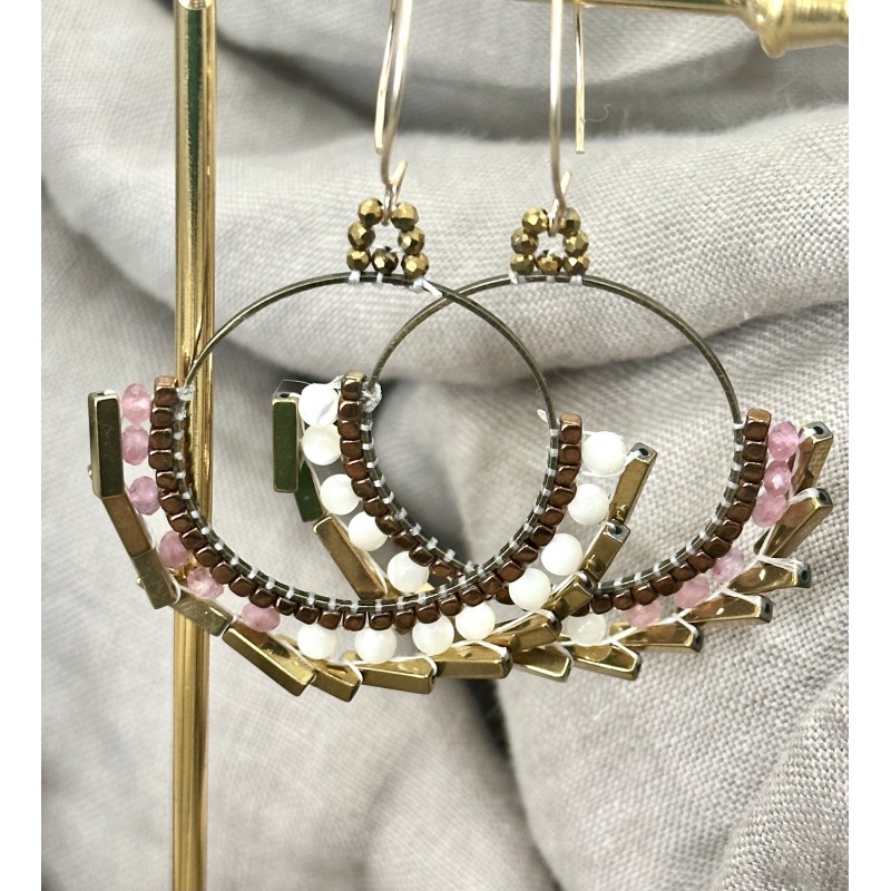 Pierres fines Bijoux Olivia Bijouterie Boucles d'oreilles