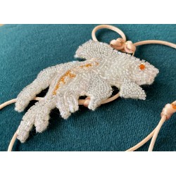 Broderie de Lunéville Haute couture scarabosse