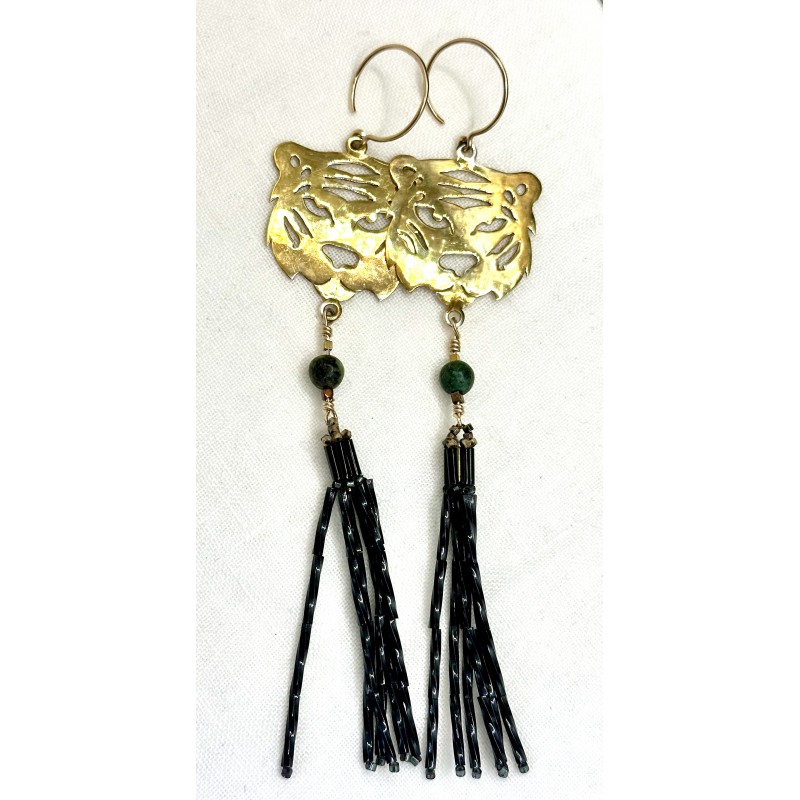 Boucles d'oreilles argent massif dorées à l'or fin olivia bijouterie lyon croix-rousse