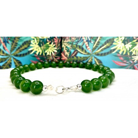 Choker Olivia Bijouterie Lyon croix-rousse Perles de Jade naturelle