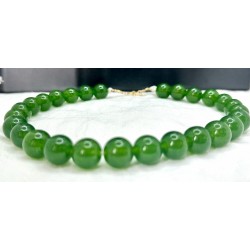 Choker perles de jade ras-le-cou olivia bijouterie Lyon Croix-Rousse