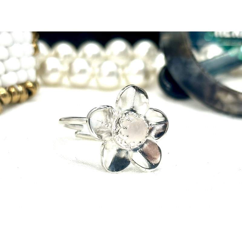 Bague argent massif olivia bijouterie quartz rose Bague argent massif olivia bijouterie quartz rose