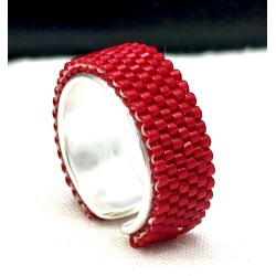 Bague Georgette Rouge