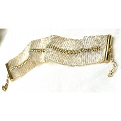 Fish Bone Light Gold