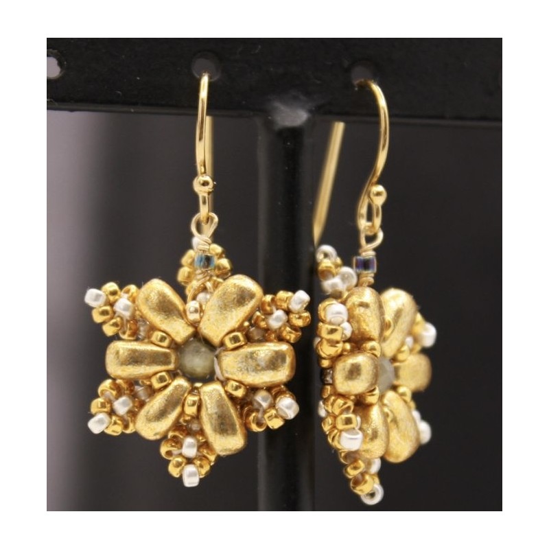 Fleurs dentelle boucle d'oreille olivia bijouterie bijoux filés ou tissés lyon croix rousse Fleurs dentelle boucle d'oreille olivia bijouterie bijoux filés ou tissés lyon croix rousse