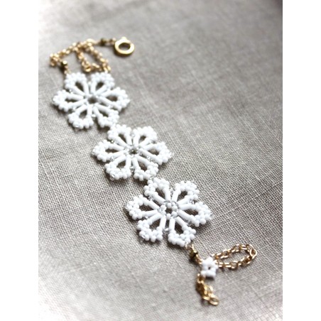 bracelet olivia bijouterie perles miyuki bijouterie fantaisie haut de gamme à la croix rousse