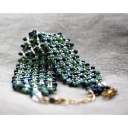 Bracelet olivia bijouterie bracelet tissé avec des perles miyuki atelier lyon croix rousse
