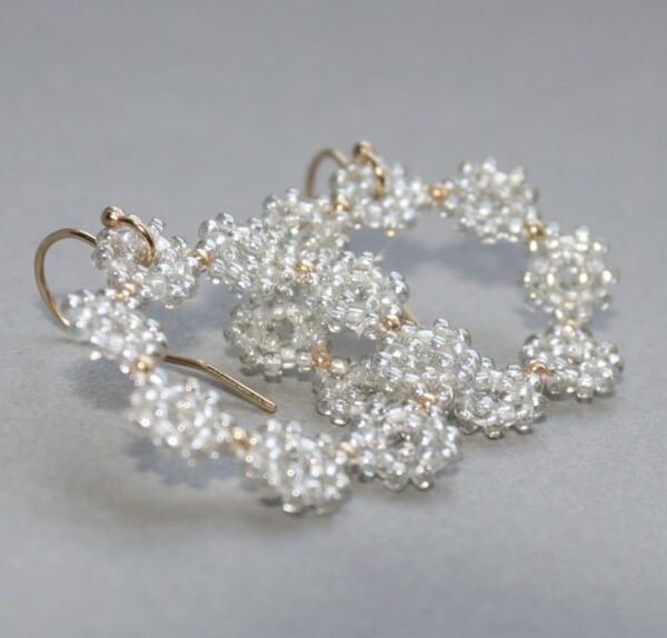 Couronne de fleur Blanc