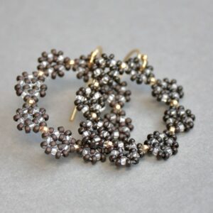 Couronne de fleur chocolat Olivia Bijouterie