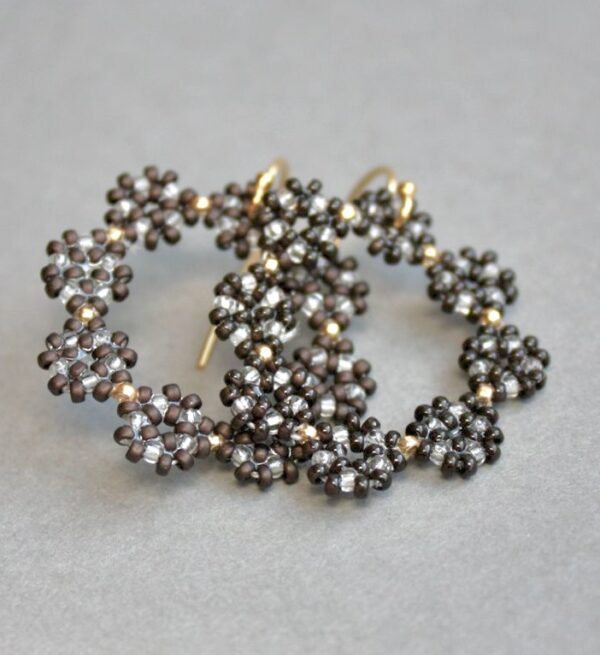 Couronne de fleur Chocolat