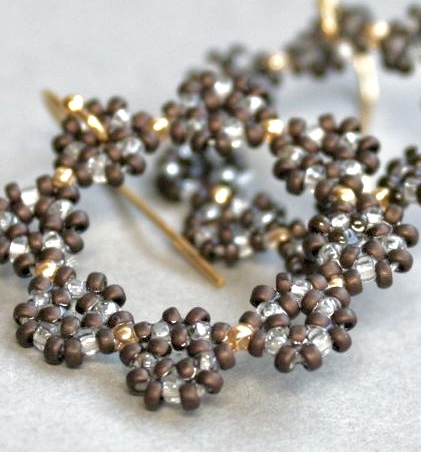 Couronne de fleur Chocolat