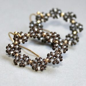 Couronne de fleur Chocolat