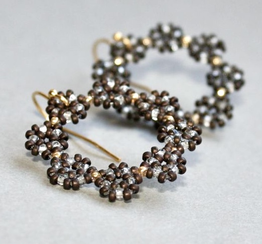 Couronne de fleur Chocolat