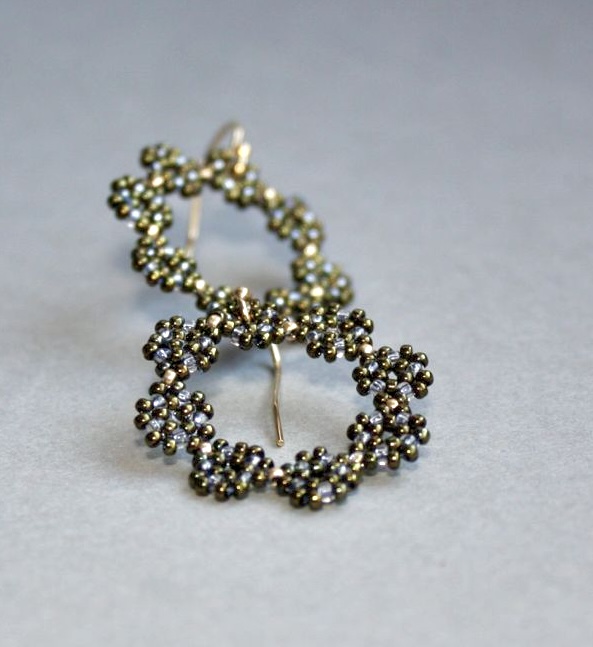 Couronne de fleur Vert Brillant