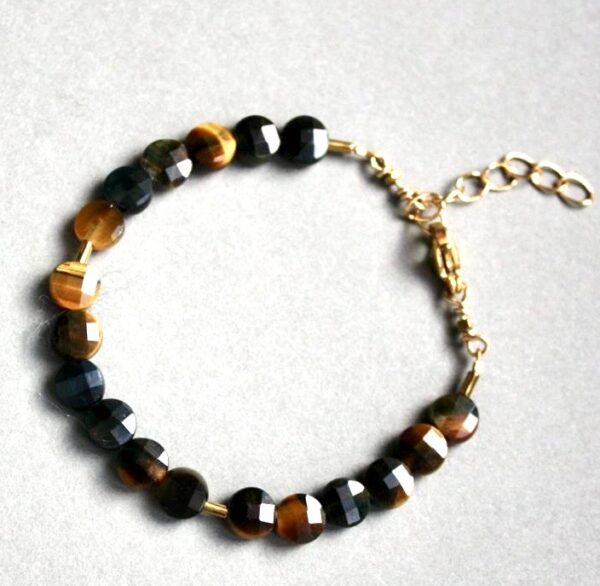 Grenat Rondelle facettes