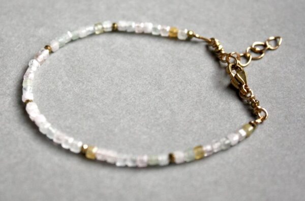 Morganite Carrée à Facettes