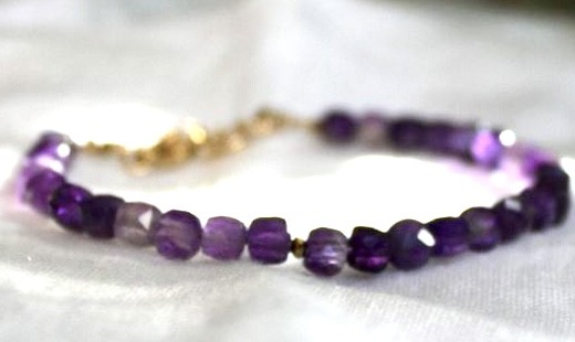 Améthyste Carrées à facettes