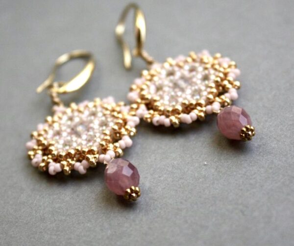 Rosace Quartz de Madagascar