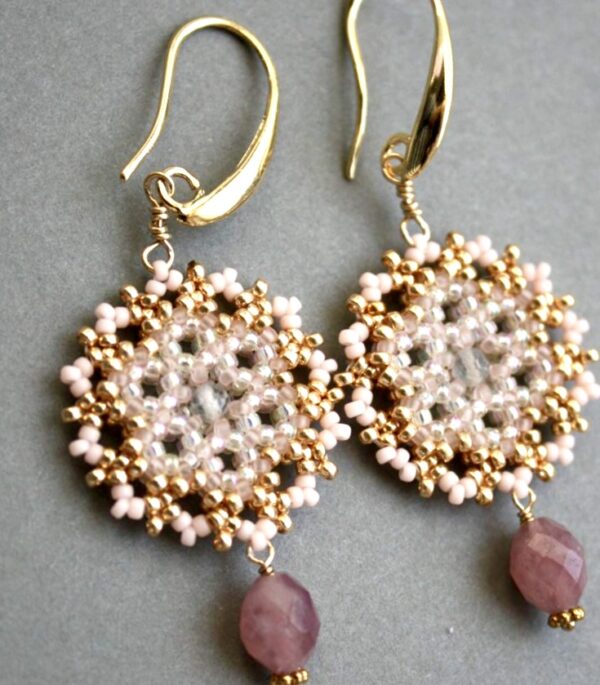 Rosace Quartz de Madagascar