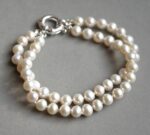 Bracelet double rang Perles de Culture