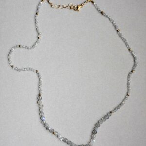 labradorite collier en chute