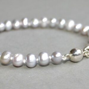 perle deau douce grise