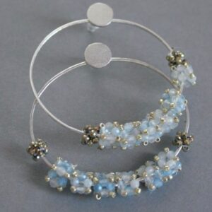 Couronne de Fleurs Aigue Marine