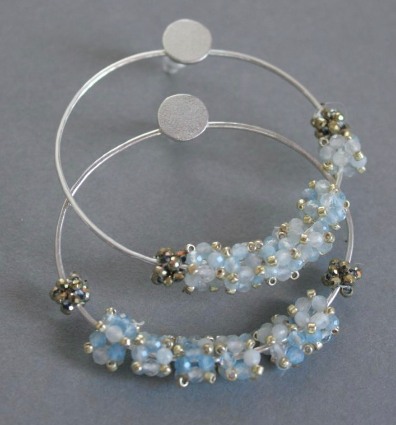 Couronne de Fleurs Aigue Marine