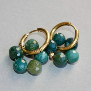 Créoles Agate Mousse AA