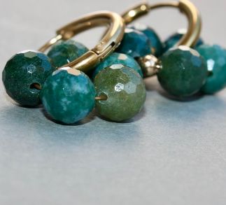 Créoles Agate Mousse AA