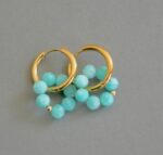 Créoles Amazonite du Pérou AA