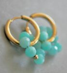 Créoles Amazonite du Pérou AA