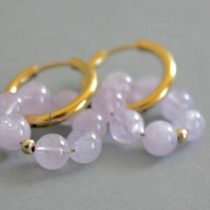 Créoles Améthyste Lavande AA