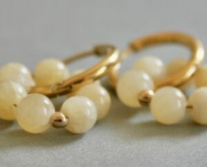 Calcite Orange A Pierres fines Olivia Bijouterie Lyon croix-Rousse