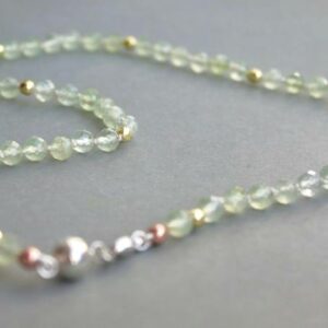 Jade Prehnite AA Olivia Bijouterie Lyon