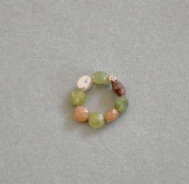 Fleur de Pierre Fine pour Créoles Tourmaline