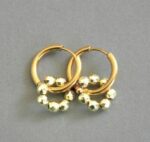 Créoles Hématites Or Jaune