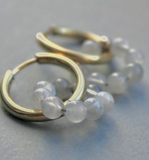 Créoles Labradorite AA