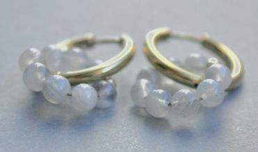 Créoles Labradorite AA