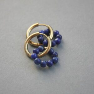 Créoles Lapis Lazuli AA