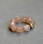 Fleur Pierre Fine Pour Créole - Pierre de Lune AA