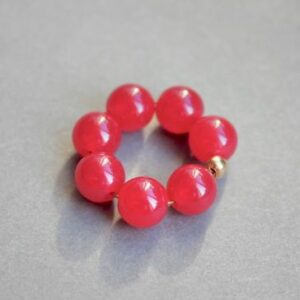 Fleur Pierre Fine Pour Créole - Rubis Chauffé AA